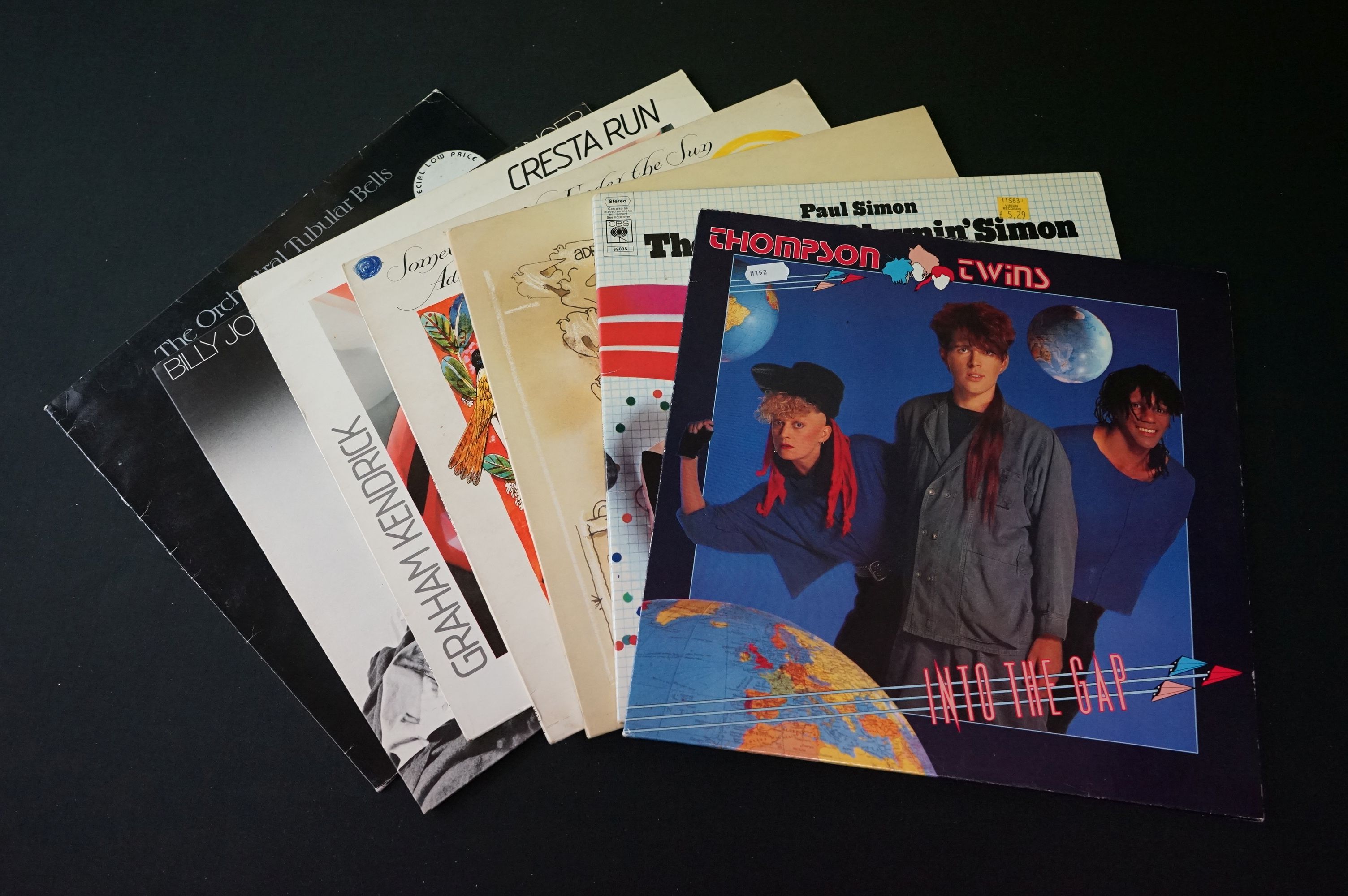Vinyl - 12 rock & pop LP's to include Genesis, Paul Simon, Supertramp, Thompson Twins, Graham - Image 2 of 3
