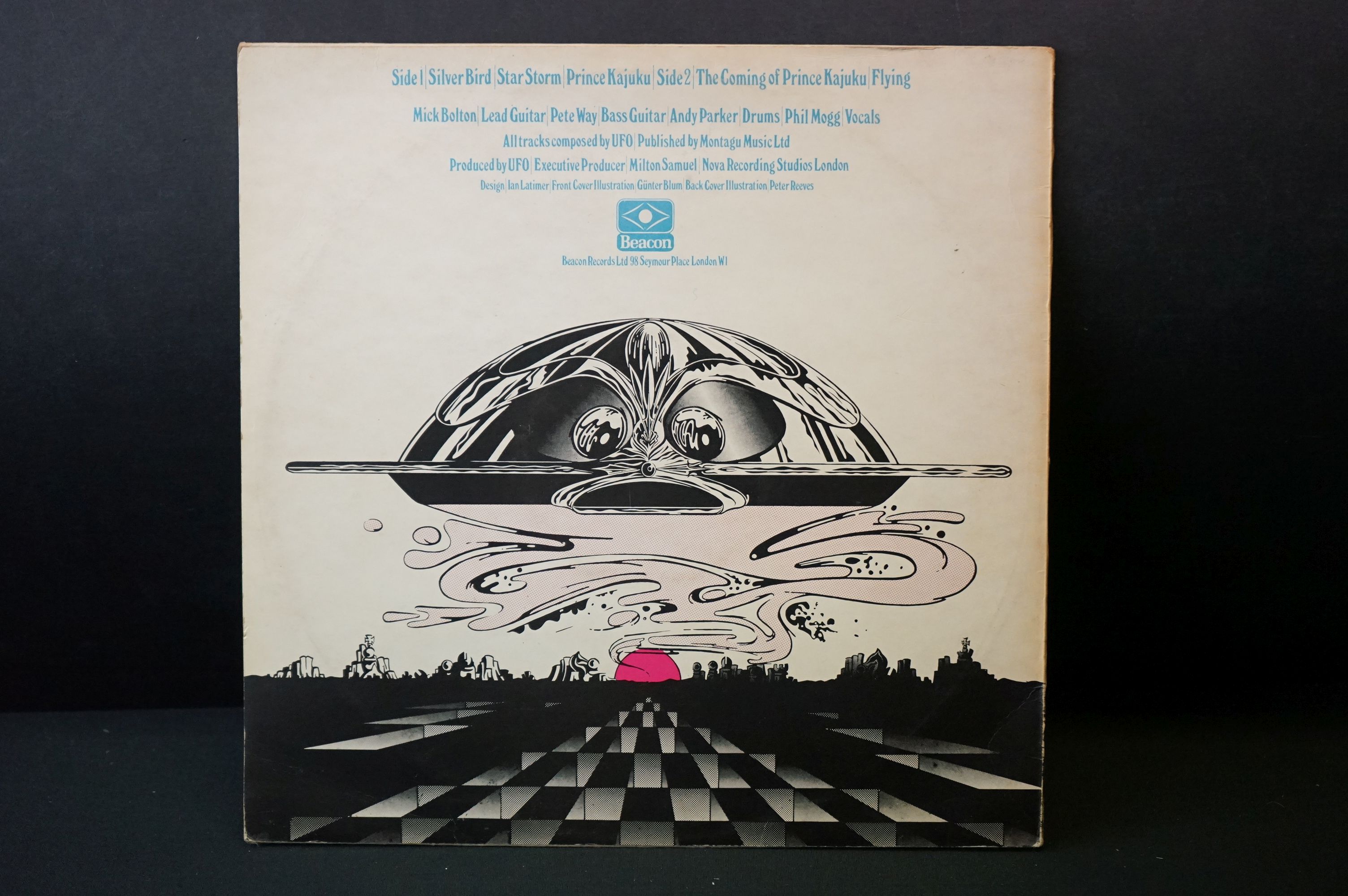 Vinyl - UFO - UFO II Flying Spacerock. Original UK 1971 1st pressing on Beacon Records, )BEAS 19) - Image 4 of 4