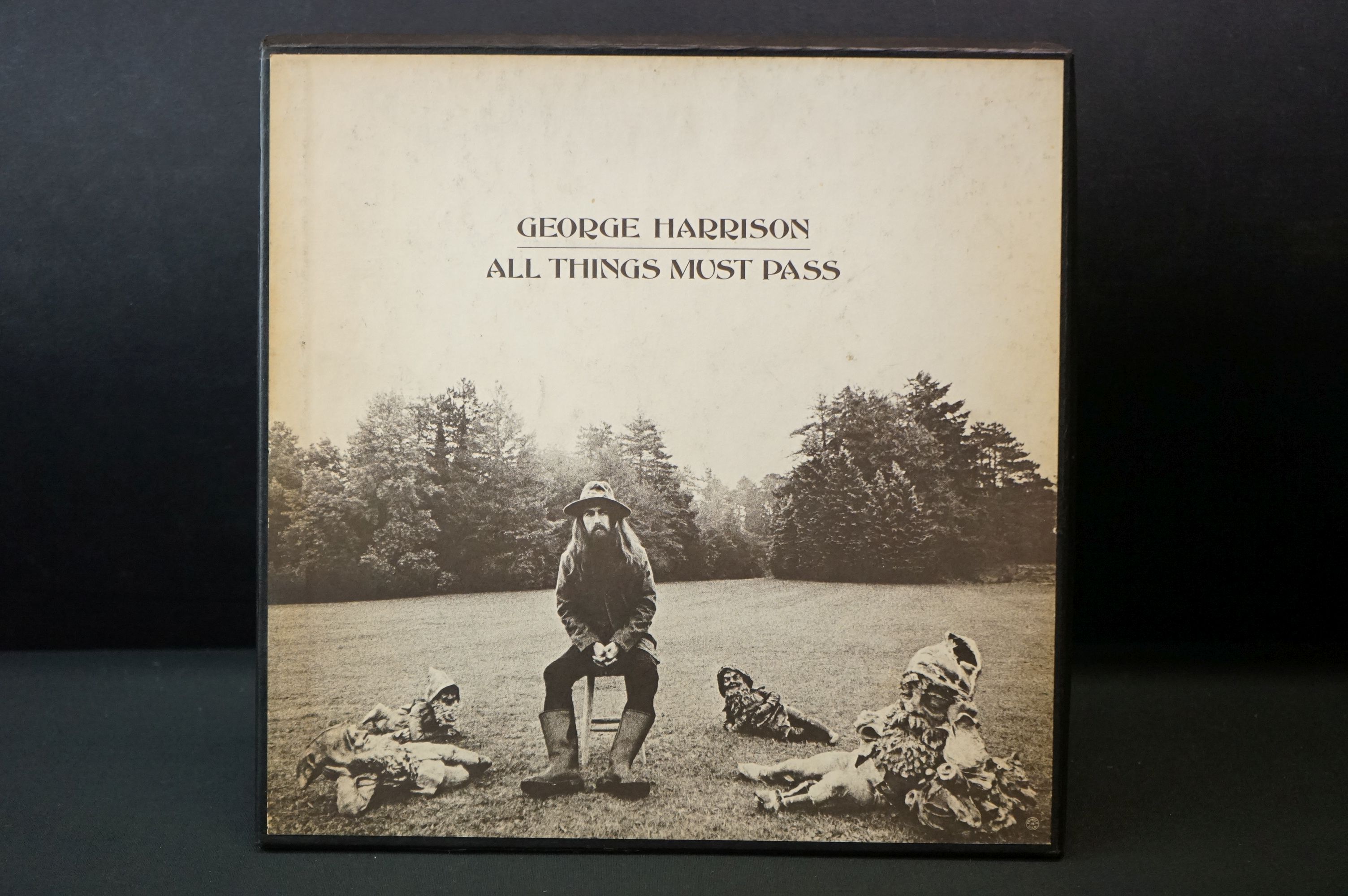 Vinyl - George Harrison All Things Must Pass. Original UK 1st Pressing on Apple Records, (STCH 639),