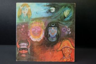 Vinyl - King Crimson In The Wake Of Poseidon (ILPS 9127) pink 'i' label, A1 B1 matrices, textured