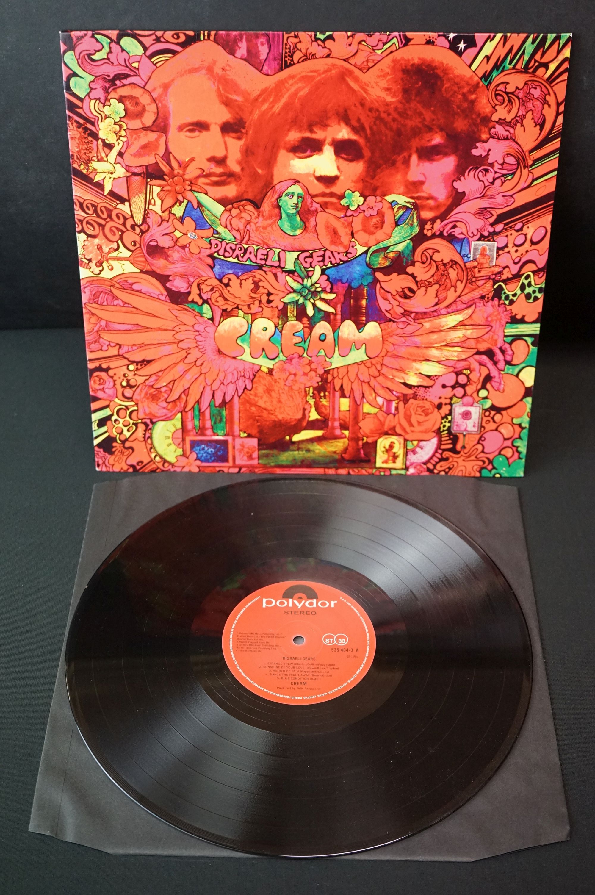 Vinyl - 9 LP's from Cream & Eric Clapton to include Disraeli Gears (Polydor 535 484 3) stereo EU - Image 2 of 8