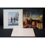 Vinyl - 3 Pink Floyd LP's to include Animals (SHVL 815) non barcode gatefold sleeve, catalogue