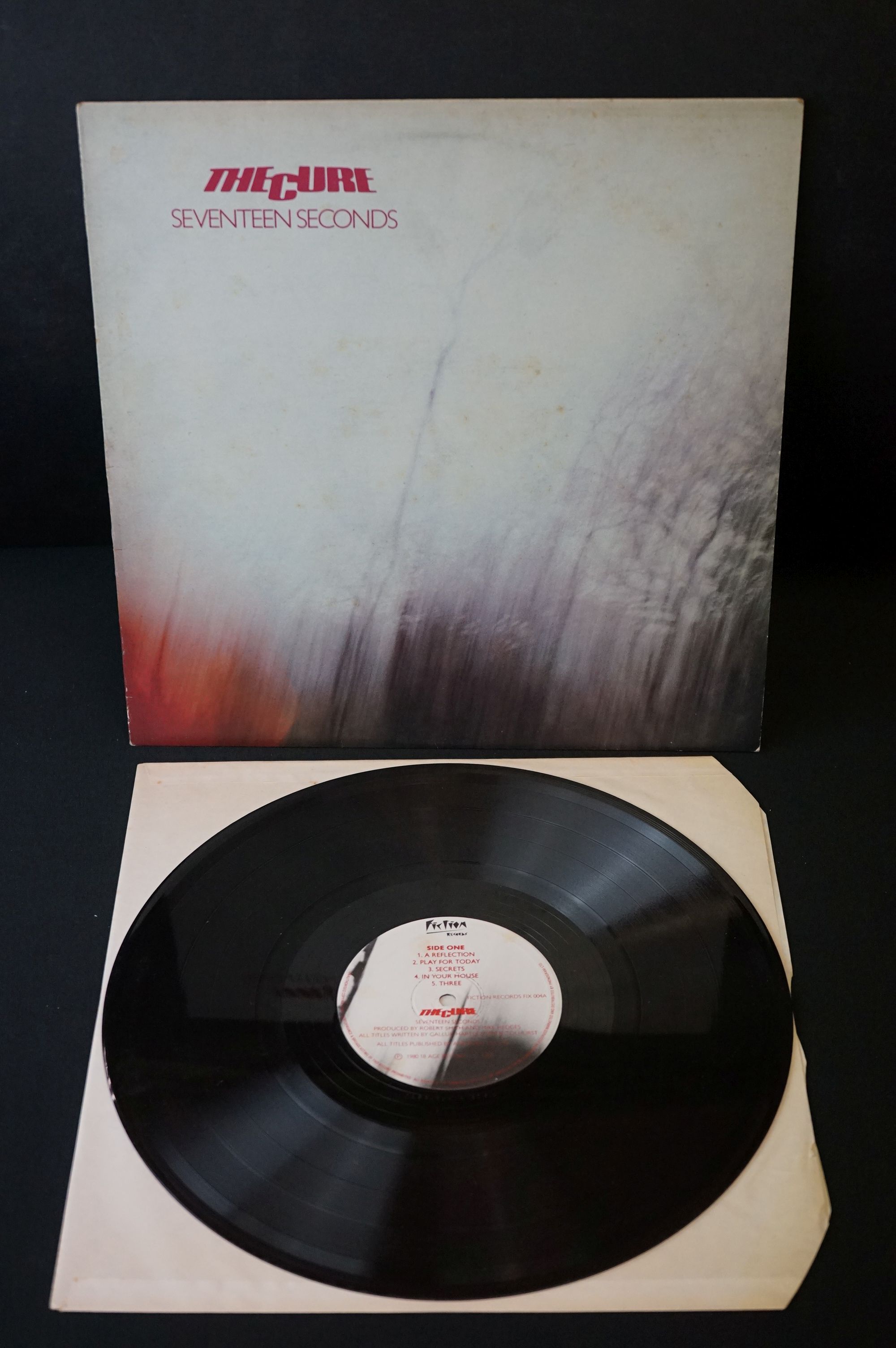 Vinyl - The Cure - 4 original UK albums to include: The Head On The Door (FIXH 11) VG+ / EX (with - Image 9 of 14