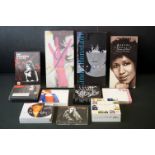CD's - twelve box sets featuring female artists, to include Aretha Franklin Queen Of Soul, Bjork