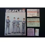 Memorabilia - The Beatles ticket stubs for Adelphi Slough 5th November 1963, Royal Albert Hall