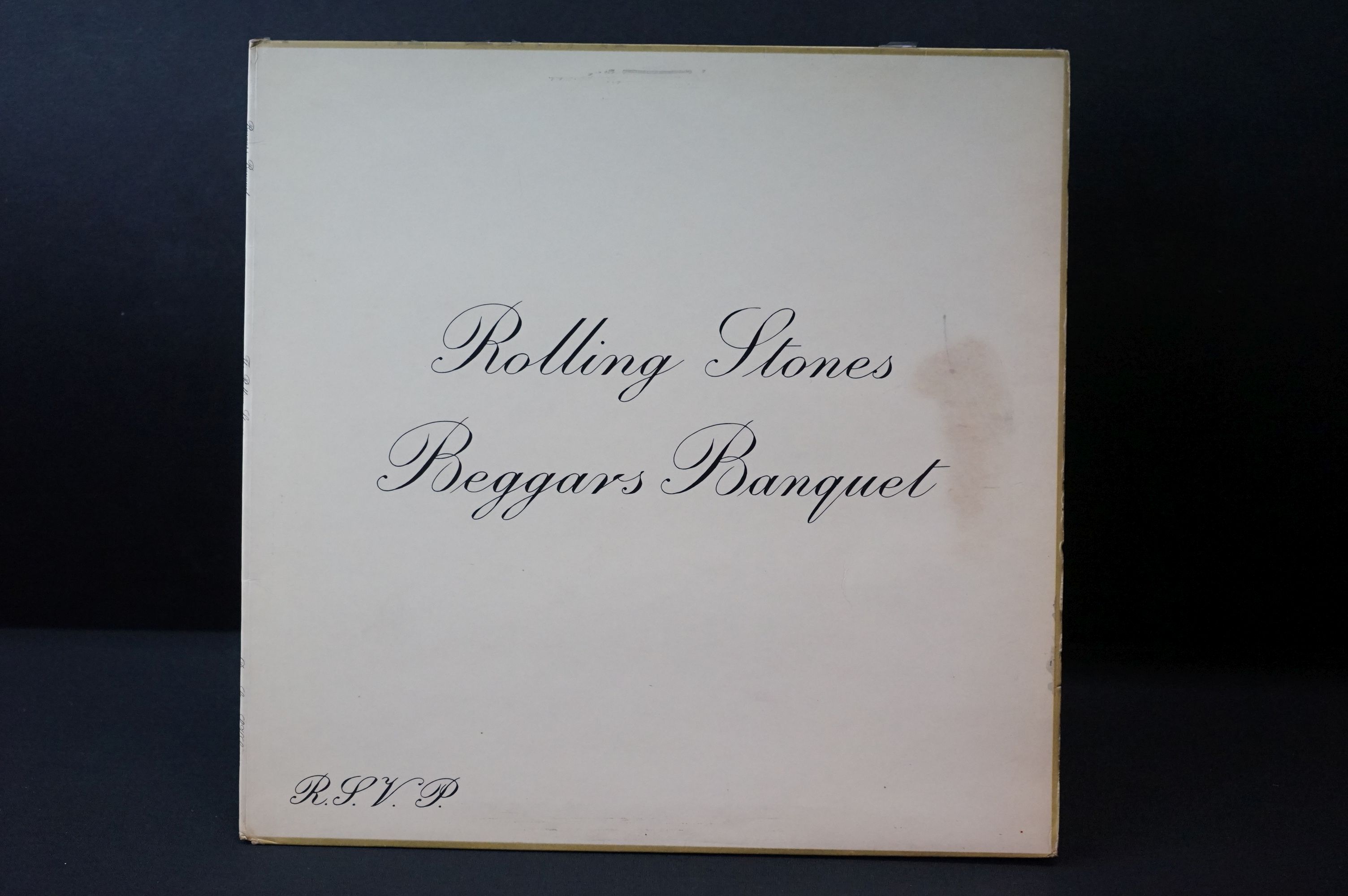 Vinyl - The Rolling Stones Beggars Banquet. Original UK 1st pressing Stereo copy with unboxed