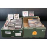 CDs - Over 200 CDs spanning the decades and genres to include Jackson Browne, The Jam, John