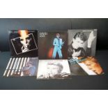 Vinyl - 6 David Bowie LP's to include Ziggy Stardust The Motion Picture, Live, Heroes, Fame &