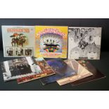Vinyl - 8 US press LP's to include from The Beatles Sgt Pepper (missing cut outs), Beatles '65,