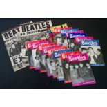 Memorabilia - Beatles Monthly Nos 6,7,8,9,10,11,12,13,15,16,18,19,20,21 plus Beatles By Royal