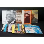 Vinyl - 18 Jazz LP's including Oscar Peterson, Louis Armstrong, Alton Purnell, including some