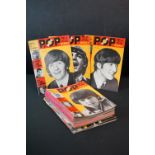 Memorabilia - Pop Weekly magazines second year Nos 24-50 (39 has no front cover), third year Nos 4,