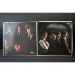 Vinyl - 2 The Rolling Stones LP's to include Self Titled (LK 4605) sleeve at least Vg with some