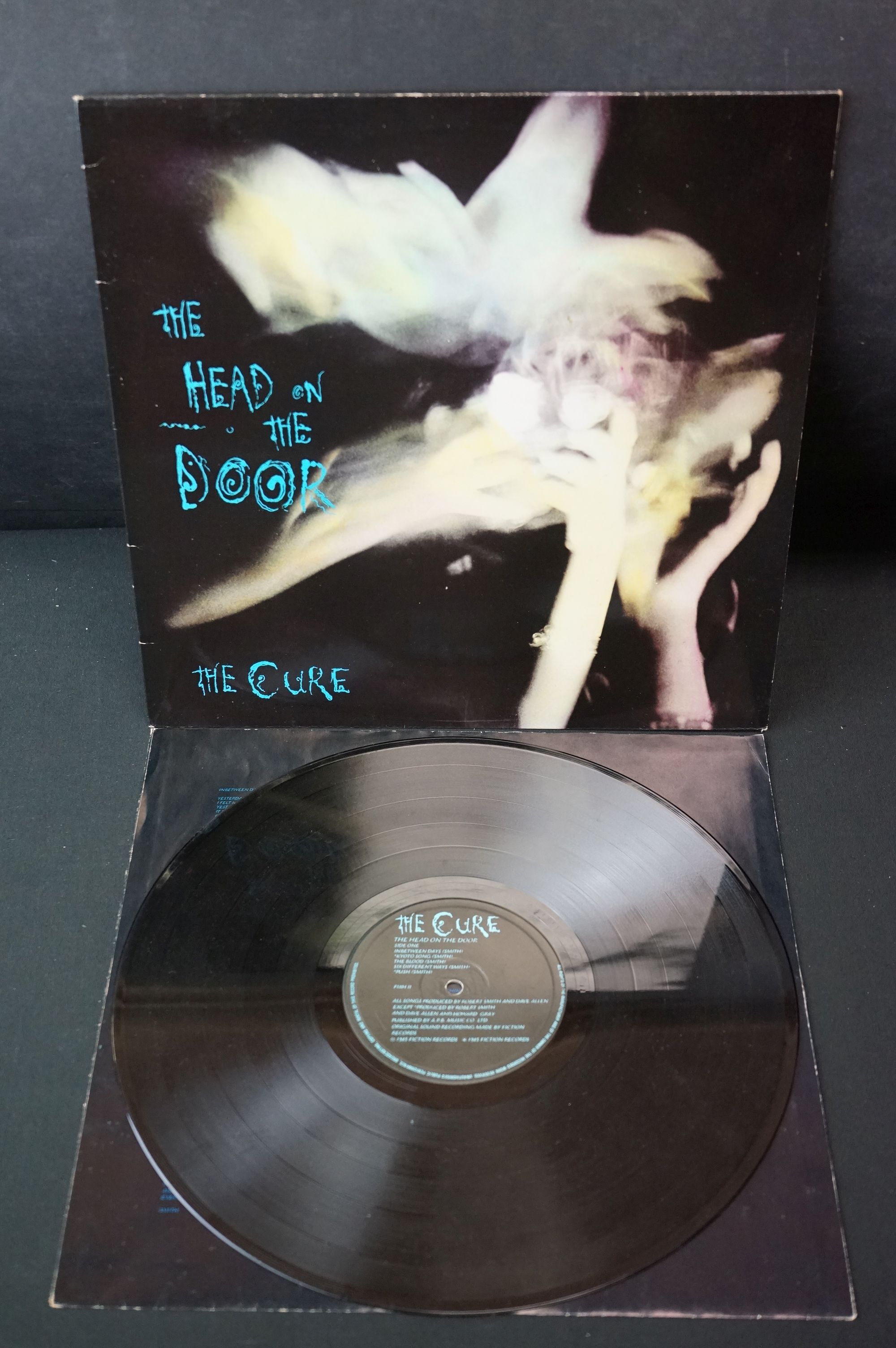 Vinyl - The Cure - 4 original UK albums to include: The Head On The Door (FIXH 11) VG+ / EX (with - Image 2 of 14