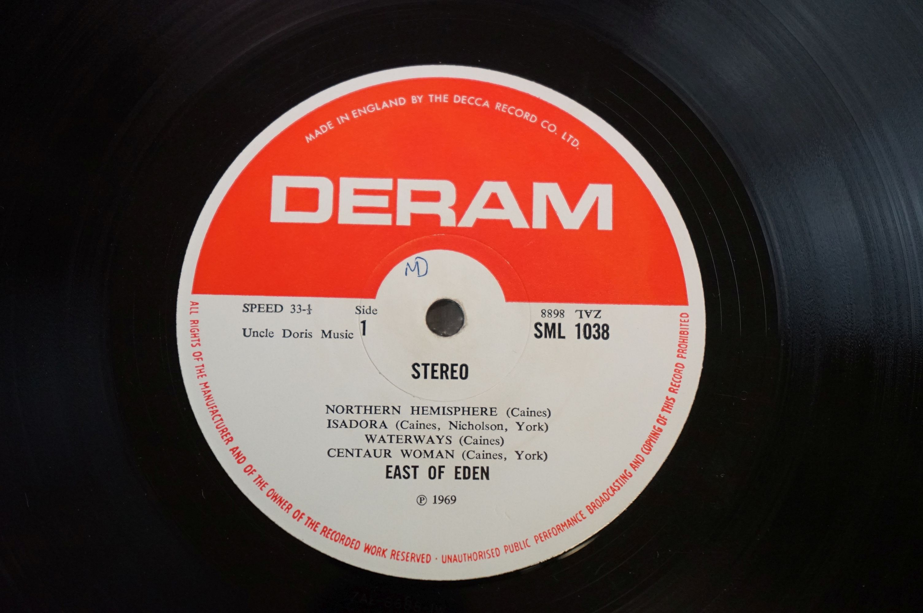 Vinyl - East Of Eden - Mercator Projected By East Of Eden. UK 1st pressing Stereo on Deram - Image 3 of 4
