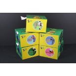 Five boxed Aardman Animations Ltd Shaun in the City Figurines including Shaun Bean, Fab-Ewe-Lous,