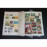 Stamp album containing a quantity of football / soccer related World stamps
