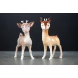 Beswick Reindeer model no. 1688 and Beswick Chamois model no. 1551