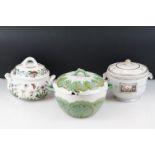 Portmeirion ' Botanic Garden ' Tureen and Cover together with a Ginori Porcelain Salad Bowl and