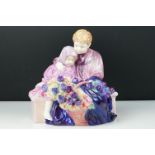 Royal Doulton Figure Group ' The Flower Seller's Children ' HN 1206, restored