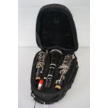 A cased Sonata students Clarinet.