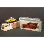 Boxed Western Models WWS27 1926 Rolls Royce Phantom 1 Doctors Coupe in yellow and a boxed Conrad