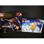 Lego - Boxed Star Wars 75272 Sith TIE Fighter and a boxed Lego Star Wars 75213 Advent Calendar, both