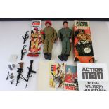 Action Man - Boxed Palitoy Action Man Commander talking figure with working talking feature,