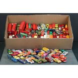 Quantity of play worn diecast models to include Matchbox, Corgi, Majorette etc featuring Matchbox