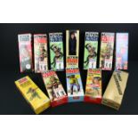 Action Man - 12 Boxed Hasbro Action Man figures to include 3 x Action Sailor 3 x Action Soldier,