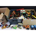 Quantity of mid to late 20c diecast & plastic vehicles to include Dinky, Corgi, Matchbox, Jada,
