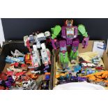 Transformers - 48 Original Hasbro Takara G1 Transformers to include Scorponok, Wreck-Gar, Goldbug,