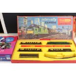 Boxed Triang Hornby OO gauge RS9 InterCity Express electric train set with locomotive, 3 x items