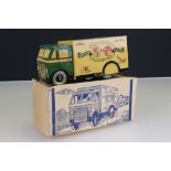 Boxed Camtoy tin plate 'Universal Transport' van, overall condition is vg with some marks, box
