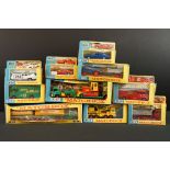 10 Boxed Matchbox King Size diecast models to include K16 Dodge Tractor with Twin Tipper Train, K5