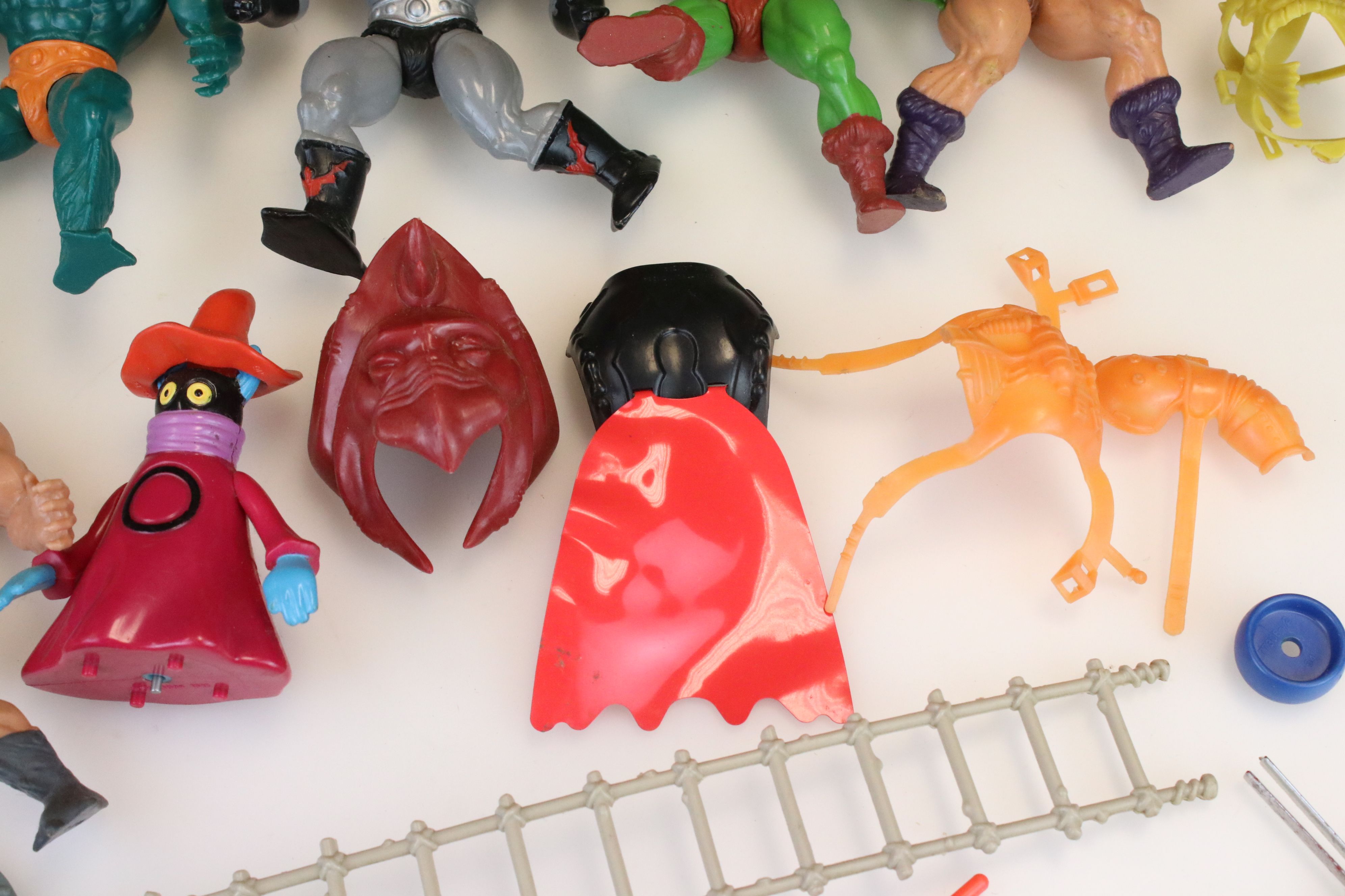 Eight 80s figures to include Thundercats (Panthro), He-Man (Man At Arms, Mer Man, Zodac, Fisto, - Image 8 of 13