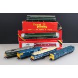 Three boxed OO gauge locomotives to include 2 x Hornby (R352 BR Class 52 Western Diesel & R060 BR