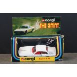 Boxed Corgi 320 The Saint Jaguar XJS diecast model, diecast vg-ex with vg box, slight creasing to