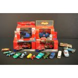 14 Play worn diecast models to include Matchbox, Dinky & Corgi featuring Corgi Morris Minor Mini,