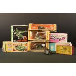 Eight boxed Britains diecast military models to include 9777 Military Land Rover, 1292 RA Gun,