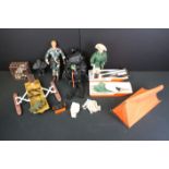 Action Man - Two Original Palitoy Action Man Figures including SAS Parachute Attack with