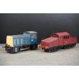 Two Kit built O gauge locomotives to include Ruston BR Diesel locomotive and No 6 Diesel in