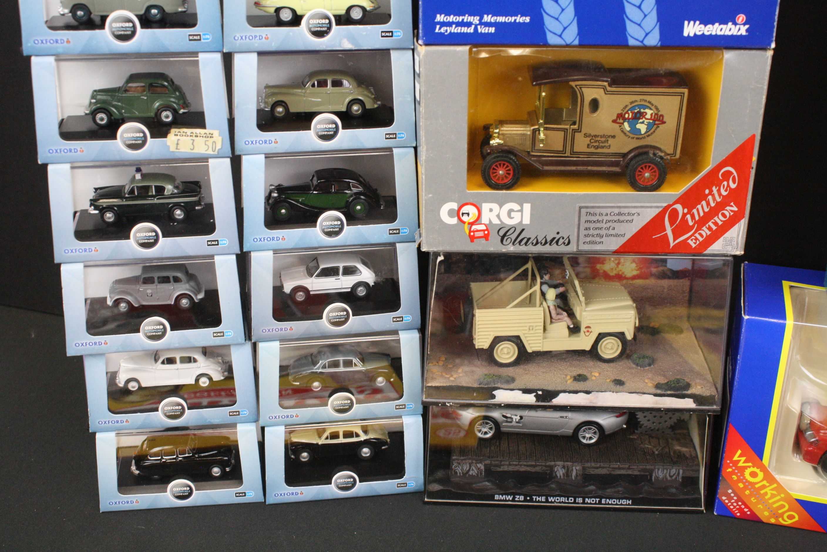 Around 50 boxed/cased diecast models to include 35 x Oxford Diecast (Automobile Company), 3 x - Image 7 of 11