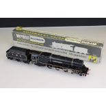 Boxed Wrenn OO gauge W2241 4-6-2 Duchess of Hamilton locomotive, with Wrenn leaflet