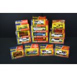 15 Boxed Dinky Toys vintage diecast model cars to include 112 Purdey's TR7, 208 VW Porsche 914,