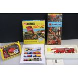 Boxed Corgi 1127 Simon Snorkel Fire Engine diecast model (paint chips, vg box), a boxed Corgi