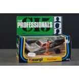 Boxed Corgi 342 The Professionals Ford Capri diecast model complete with 3 x figures, diecast