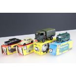 Three boxed Siku Super Serie Zinkguss diecast models to include V230 VW1200, V212 Polizei and V244