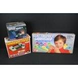 Three boxed electronic games to include Grandstand Astro Wars, Grandstand Model 4600 Video Sports