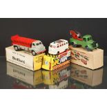 Three boxed diecast models to include Automec Highway Models B159 Bedford Truck Road Gritter,